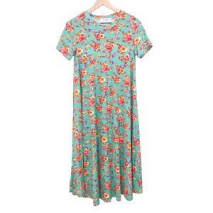 Mint Floral Swing Dress